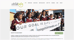 Desktop Screenshot of childsafe.org.za